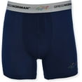 thumbnail image 3 of Greg Norman Mens Boxer Briefs - Performance 3-Pack Tagless Spandex Golf Legend Blue/Black, 3 of 6
