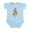 Sky Blue, variant on CafePress - Happy Buddha Baby : Flesh Tones Infant Bodysuit - Baby Light Bodysuit, Size Newborn - 24 Months