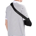 thumbnail image 2 of Arm Sling, Shoulder Sling,Universal Arm Sling Adjustable Soft Padded Shoulder Strap for Adults Unisex Black, 2 of 10