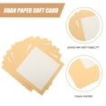 thumbnail image 2 of Khaki Chinese Xuan Paper for and Painting, 10 Sheets, Premium Writing and Art Paper, Great Gift for Artists, 2 of 8