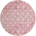thumbnail image 2 of Jill Zarin Uptown Collection Area Rug - Fifth Avenue (7' 10" Round Pink/Ivory), 2 of 6