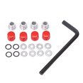 thumbnail image 3 of Kit de tuercas de cubo de rueda RC de aleación de aluminio, 4 piezas Juego de tuercas de cubo de rueda de tornillo de cubo de rueda Kit de tuercas de tornillo de cubo de rueda para rendimiento lleno de energía de coche RC Jadeshay A, 3 of 8