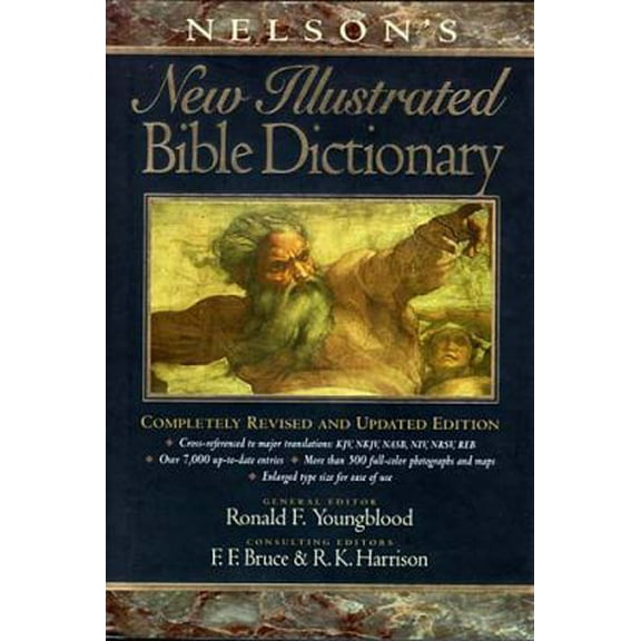 Pre-Owned Nelson's New Illustrated Bible Dictionary: An Authoritative One-Volume Reference Work on the Bible, With Full-Color Illustrations (Hardcover) 0840720718 9780840720719