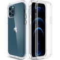 thumbnail image 4 of ULAK iPhone 12 Pro Max Case, Heavy Duty Shockproof Rugged Bumper Phone Case for Apple iPhone 12 Pro Max 6.7 inch 2020, Crystal Clear, 4 of 10
