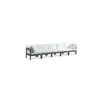Meridian Furniture Nizuc White Outdoor Patio Modular Sofa