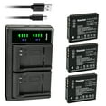 thumbnail image 2 of Kastar LTD2 USB Charger + 2x D-Li90 Batteries For Pentax K-3 Mark III – 2900mAh, 7.4V Li-Ion 2 of 5