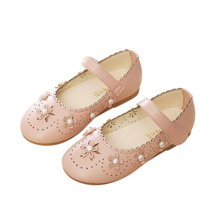 2019 Infant Kids Girls Hollow Flower Wave Pearl Princess Casual (Best Girl Shoes 2019)