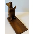 thumbnail image 5 of Mouse Doorstop Carved Wood Stained, 5 of 5