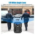 thumbnail image 5 of HD66-02 64GB HD 1296P Body Camera Wearable 2.0 LCD Police Mini Camera Video Recorder Mini Body Cam Bodycam ,Ultra HD, 5 of 7