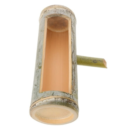 SHOWERORO 1Set Natural Bamboo Water Fountain for Garden Lovers and Homeowners