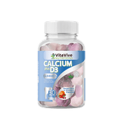 Vitavive Nutrition Calcium plus D3 Gummies