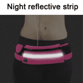 thumbnail image 4 of Cinturón para correr para mujeres y hombres, bolsa de cinturón ajustable que se adapta a la mayoría de tamaños de teléfono y cintura., 4 of 5