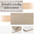 thumbnail image 4 of Wood Sign How Beautiful It Is To Do Nothing, And Then Rest Afterward Funny Office Decor Wall Decoration Wood Sign Hanging Home Decor Wooden Farmhouse Wall Decor For Living Room Decor 12" X 6", 4 of 7