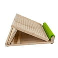 thumbnail image 2 of Tabla inclinada de madera maciza, tabla inclinada de madera antideslizante, cuña de ejercicio ajustable, 2 of 9