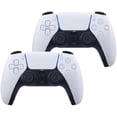 thumbnail image 1 of RetroFam 2-Pack Wireless Game Controller for PS5 Ergonomic Design, Adaptive Triggers & Vibration Feedback Compatible with PS5, 1 of 6