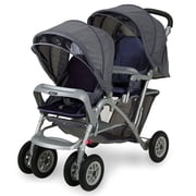 Graco DuoGlider Air Tandem Stroller, Navy Grape Frost