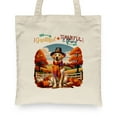 thumbnail image 2 of Thanksgiving Labrador Retriever Pilgrim Grateful, Thankful, Blessed Fall Welcome Canvas Tote Bag Lab Dog Lover Gifts Reusable Shopping Grocery Bag - 00021, 2 of 5