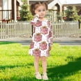 thumbnail image 5 of Girls' long-sleeved dress Leopard Print Gifts Girls' A-line dress with ribbed cuffs Soft and comfortable, 5 of 6