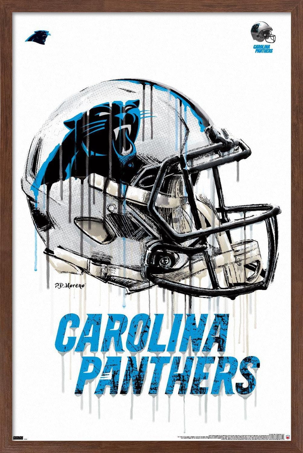 NFL Carolina Panthers - Casque anti-goutte 20