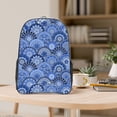 thumbnail image 5 of Susaid Blue Mandala Harmony Print Clear Backpack See Through Transparent Plastic Clear Bookbags for School, College, Stadium,Work, 5 of 7