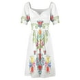 thumbnail image 4 of Midsummer Festival Flowers Garland Sleeveless Dress dress dresses, 4 of 6