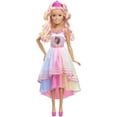 thumbnail image 3 of Barbie Gigante Fiesta Unicornio 72cm De Altura Pelo Rubio Barbie Muñeca, 3 of 3