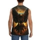 thumbnail image 4 of Balery Cool Black Eagle Camisetas sin mangas para hombre, absorbe la humedad y protege contra el mal olor.-Large, 4 of 7