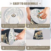 BZSMCE Table Lamp Creative Space Monkey Print Simple Pattern Night Light