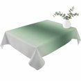 thumbnail image 2 of Sage Green Grey Ombre Table Cloth Waterproof Tablecloths, Modern Abstract Art Gradient Tablecloth Dining Table Cover for Kitchen Party Tabletop Outdoor, Rectangle Tablecloth 60x84 Inch, 2 of 9