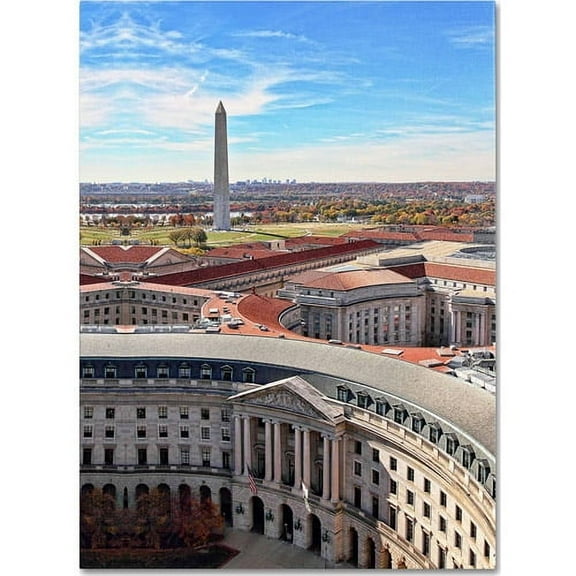 Trademark Fine Art "Washington, DC" Canvas Art by Gregory O'Hanlon