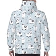 thumbnail image 5 of Hoodies for Men - Cartoon Cute Alpacas Cactus Long Sleeve Comfrt Men'S Fashion Hoodies & Sweatshirts, Sweatshirts for Men Hoodies Pullover Clothing Clothes with Pouch, 5 of 7