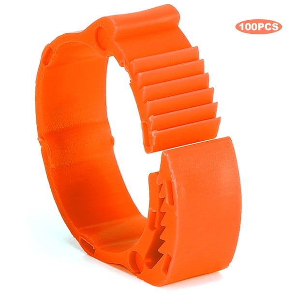 BANDAS PARAS DE AVES DE CORRAL, 100 piezas tipo hebilla, letras numerado, anillos para patas de pollo, etiquetas para patas de pato, anillos para tobillo de aves de corral,