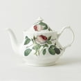 thumbnail image 2 of Roy Kirkham Teapot - Redoute Rose, 2 of 2