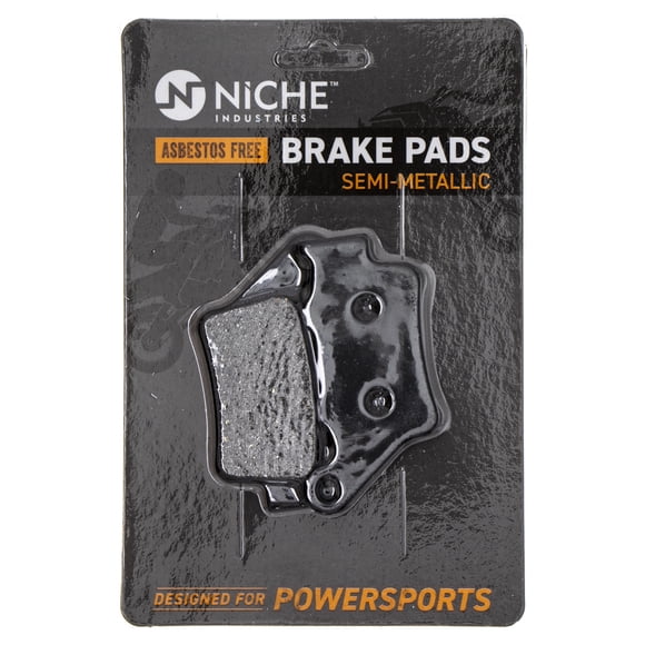 Niche Rear Brake Pad Set for KTM 1125 250 Semi-Metallic Motorcycle 519-KPA2442D