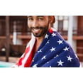 thumbnail image 3 of Eternal Beach Collection American Flag Soft Towel 40”x60” (Large, Beach Towel Set of 2), 3 of 3