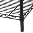 thumbnail image 4 of HomGarden 4-Tier Wire Shelving Storage Unit, Heavy-Duty Organizer Wire Rack W/ Adjustable Shelves, 320lbs Capacity, 4 of 10