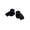 Black, variant on sunsanly 1 Pair Swimming Earplugs Silicone Waterproof Non-Slip Ear Plugs Friendly to Skin Noise Reduction Ear Plugs Swim Training Equipment