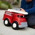 thumbnail image 3 of Green Toys: Fire Truck - Red - Emergency Rescue Vehicle Toy, 360 Functional Ladder, Oversized Wheels, In/Outdoor, Recycled Material, Kids-Toddlers 1+, 3 of 8