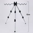 thumbnail image 3 of Retractable Fishing Bracket Tripod Aluminum Foldable Fishing Rod Pole Holder, 3 of 9