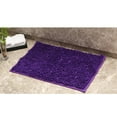 thumbnail image 5 of AUQ Chenille Bathroom Rugs,Thick,Anti-Shedding Long Pile Bath Rug,Non-Slip Patterned Backing Bath Mats,Cyan, 5 of 5