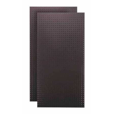 TRITON PRODUCTS TPB-2BK Pegboards,Black,48 in. H,24 in. W,PK2 G3719409
