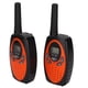 thumbnail image 2 of 2 walkie-talkies inalámbricos portátiles de 0,5 W y 3 km de largo alcance, color naranja, radio bidireccional de juguete para niños. Para Polonia., 2 of 14