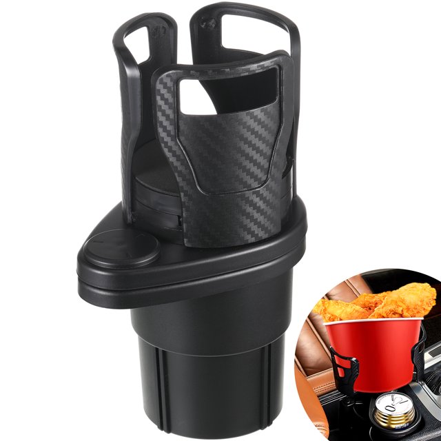 Scienceny Soporte para bebidas de fibra de carbono, soporte para vasos de repuesto duradero y fiable, expansor para bebidas de bicicleta Automoción decorativa y accesorios
