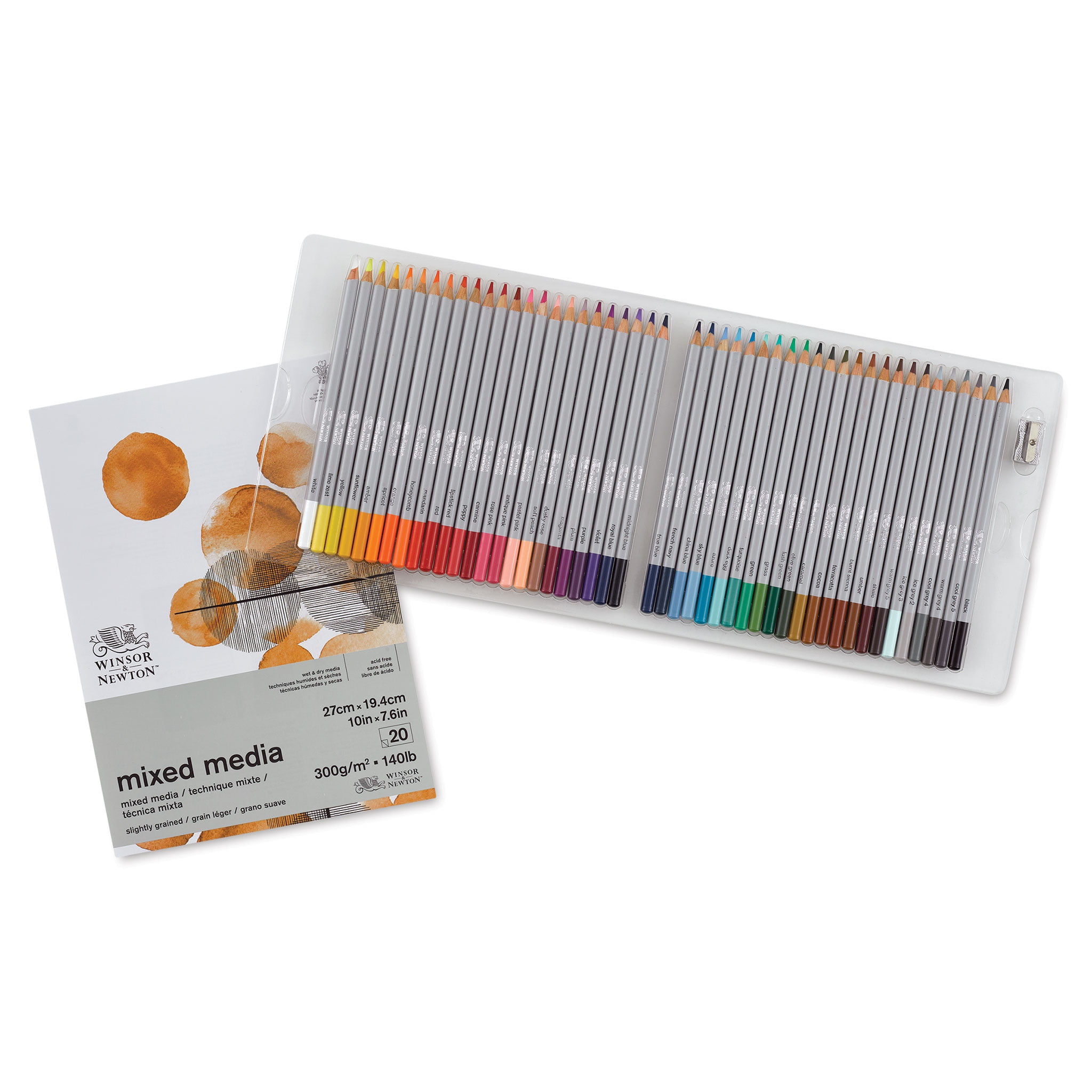 Winsor & Newton Studio Collection Colored Pencils - Set of 50 - Walmart.com