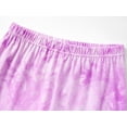 thumbnail image 5 of Beezizac Girls Cute Long Sleeves & Pants PJ Set 2-Piece Pajamas – Violet Tie Dye Outfit Sleepwear Size 8, 5 of 7