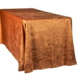 thumbnail image 3 of Velvet Tablecloth 90"X156" Rectangular Table Cover Seamless Terracotta for Weddings, Season Decor, Holiday Celebration, Birthday Party, and Ballroom Gala, 3 of 5