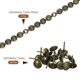 thumbnail image 3 of Uxcell 2Pack 1Meter Flower Upholstery Tacks Strips Trim Sofa Decorative Nails, Bronze, 3 of 5