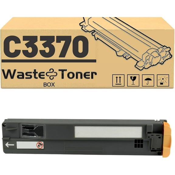 C3370 CWAA0751 Waste Toner Box Compatible for Xerox DocuCentre V C2275 2276 3373 3374 3375 3376 4475 4476 5575 5576 6675 6676 7775 Printers, Reliability Longevity