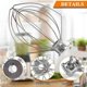 thumbnail image 5 of 4X K5AWW Wire Whip Steel Wire Whisk Stainless Steel Egg Beater Mixer Mixing Head 5QT for American KitchenAid, 5 of 5