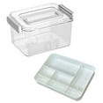thumbnail image 2 of SuChun Produce Storage Storage Box Transparent Kit Storage Items Storage Transparent Multi Compartment Storage Box For Items Household Large Capacity Storage Box, 2 of 6